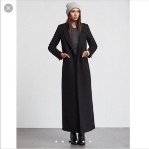 Reformation Bonwick Long Trench Coat